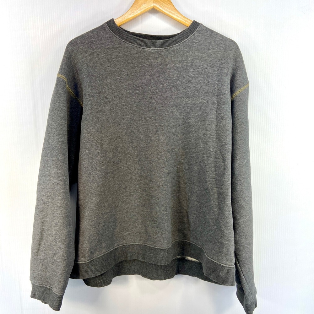 Columbia Mens‎ Gray Cotton Blend Long Sleeve Crew Neck Sweatshirt Large